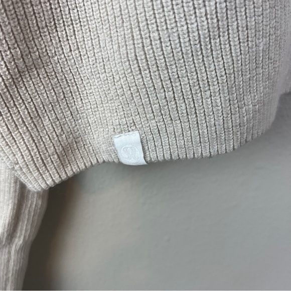 Lululemon Merino Wool-Blend Ribbed Turtleneck Sweater - Picture 4 of 5